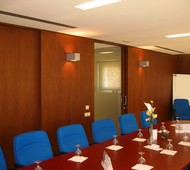 PARED PANELADA SALA REUNIONES