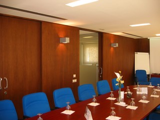 MEETING ROOM PANELED WALL