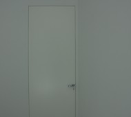 PUERTA RASO MURO LACADO BLANCO