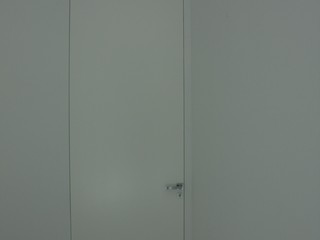 WHITE LACQUERED PASSAGE DOOR