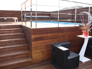 TERRAZA ÁTICO EN MADERA DE IPE