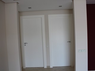 WHITE LACQUERED DOOR