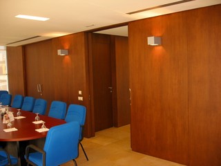 MEETING ROOM PANELED WALL